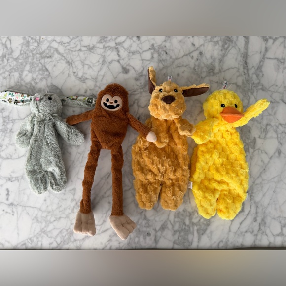 petlou Other - NEW Dog Toy Bundle 4-Piece Plush